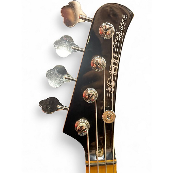 Used Stage Guitars HD1200 Black Electric Bass Guitar