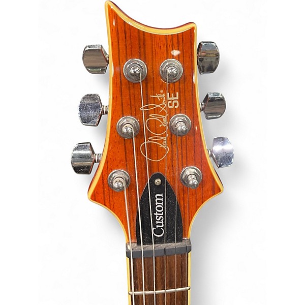 Used PRS SE Custom 24 Vintage Zebra Wood Solid Body Electric