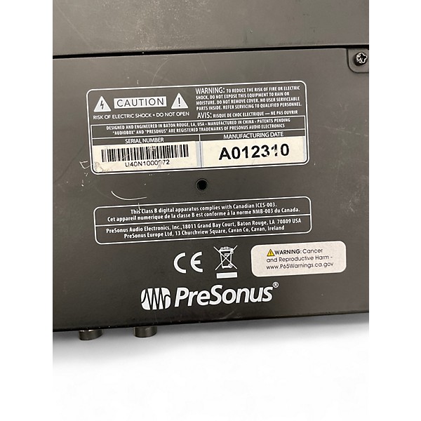 Used PreSonus Audiobox USB Audio Interface