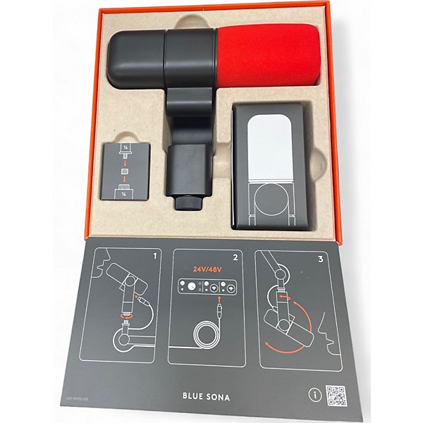 Used Logitech Blue Sona Drum Microphone