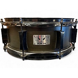 Used Pork Pie 12X5 Little Squealer Snare Walnut Drum