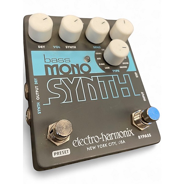 Used Electro-Harmonix Bass Mono Synth Bass Bass Effect Pedal
