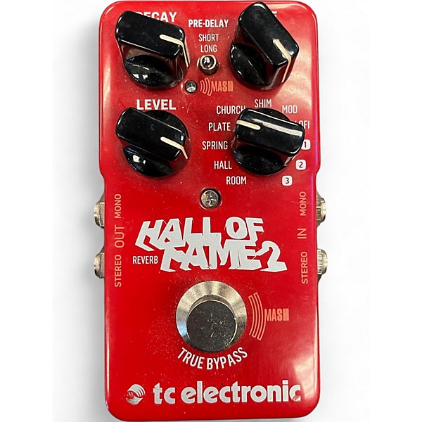 Used TC Electronic Hall Of Fame 2 Reverb Effect Pedal