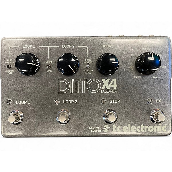 tc electronic Ditto X4 looper ジャンク品 Used TC Electronic Ditto X4 Looper Pedal | Guitar Center