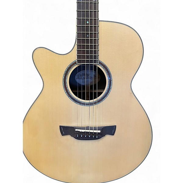 Used Crafter Guitars AMAZE PLUS LH Natural Acoustic Electric Guitar