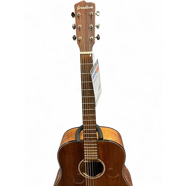 Used Breedlove Pursuit Dreadnought Natural Acoustic Electric Guitar