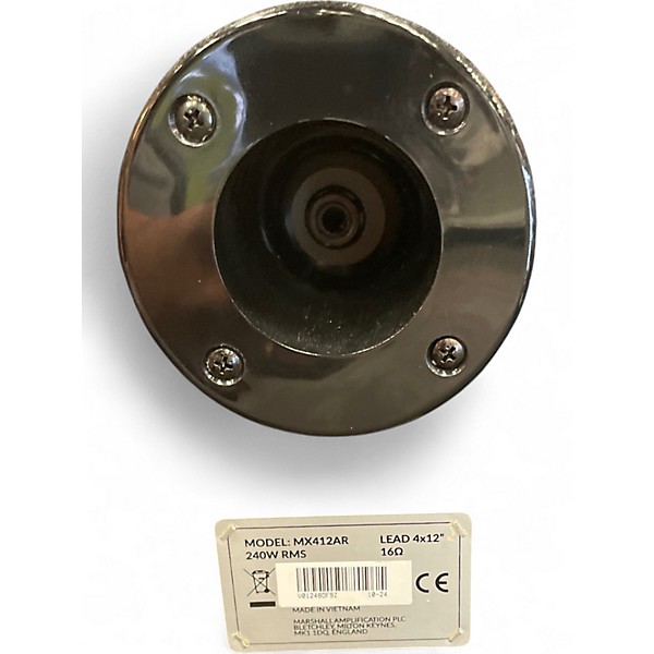 Used Marshall MX412AR 240W 4x12 Guitar Cabinet