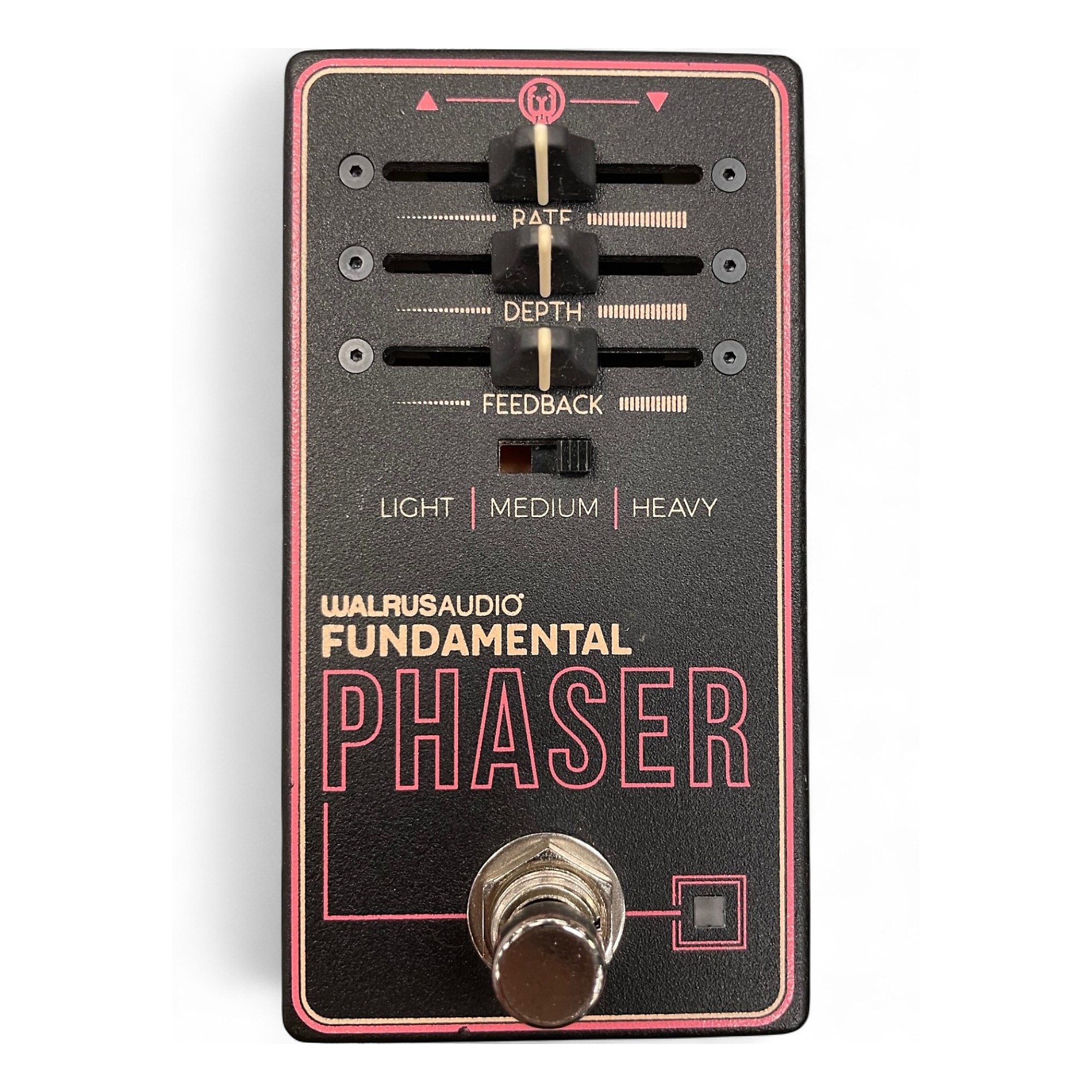 ギター USED Walrus Audio Fundamental Phaser Used Walrus Audio Fundamental Phaser Effect Pedal | Guitar Center