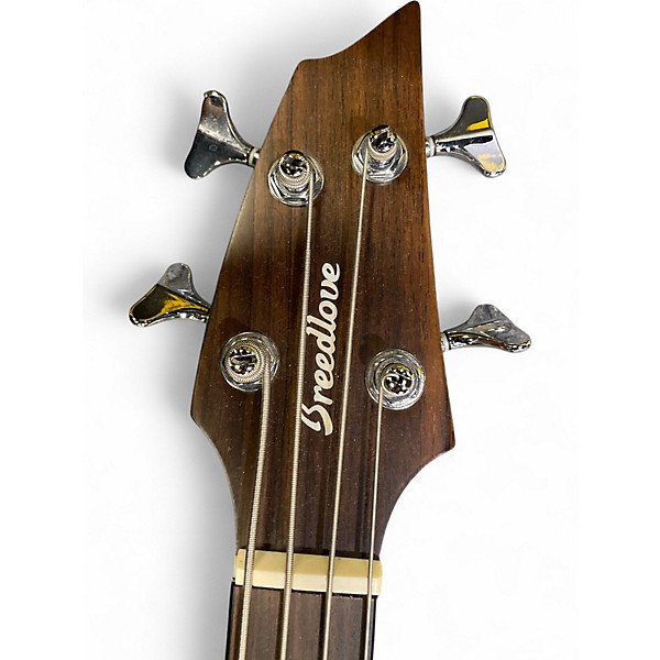Used Breedlove PURSUIT BASS Natural Acoustic Bass Guitar