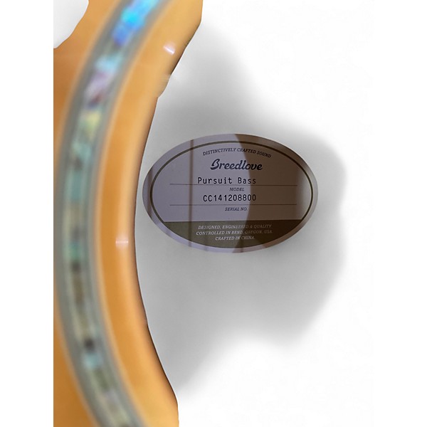 Used Breedlove PURSUIT BASS Natural Acoustic Bass Guitar