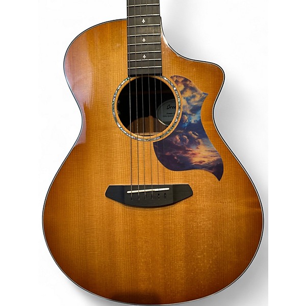 Used Breedlove Premier Copper CE Sunburst Acoustic Electric Guitar