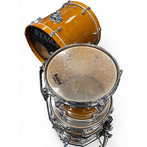 Used TAMA 5 Piece Starclassic Amber Drum Kit