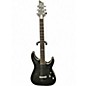Used Schecter Guitar Research C1 Platinum Trans Black Solid Body Electric Guitar thumbnail
