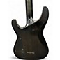 Used Schecter Guitar Research C1 Platinum Trans Black Solid Body Electric Guitar