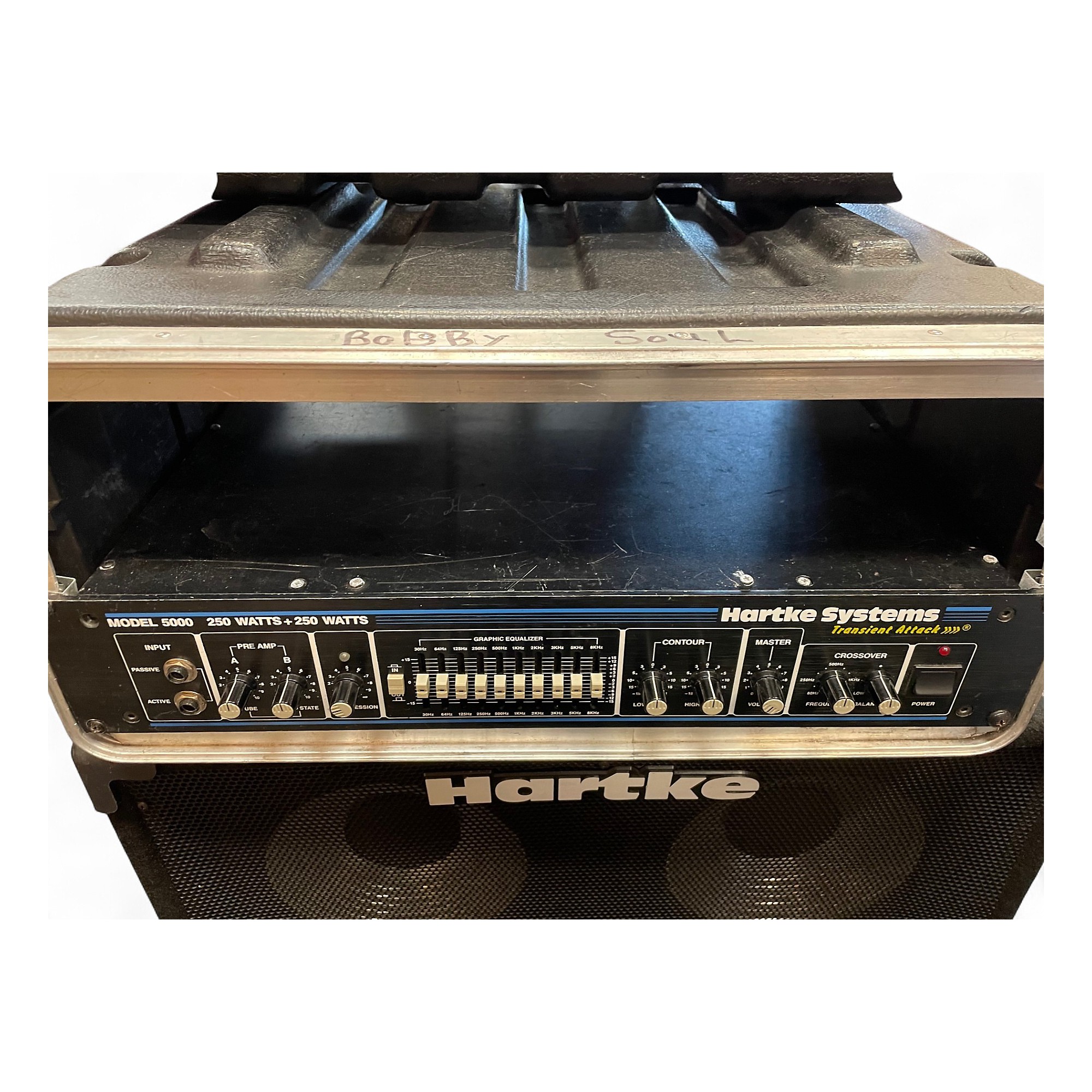 ベース Hartke Systems MODEL5000 Used Hartke Transient Attack Model 5000 Bass Amp Head