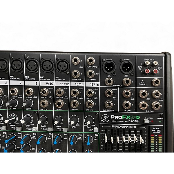 Used Mackie PROFX16 V2 Unpowered Mixer
