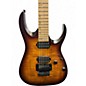 Used Ibanez RGAR42MFMT Brown Sunburst Solid Body Electric Guitar