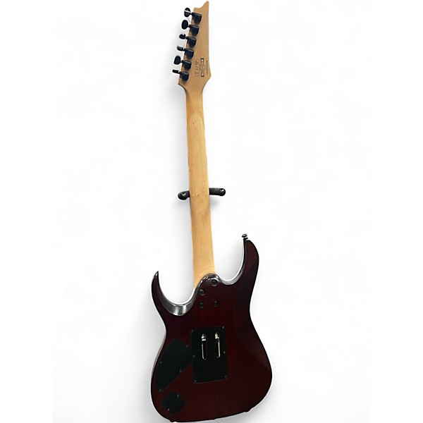 Used Ibanez RGAR42MFMT Brown Sunburst Solid Body Electric Guitar