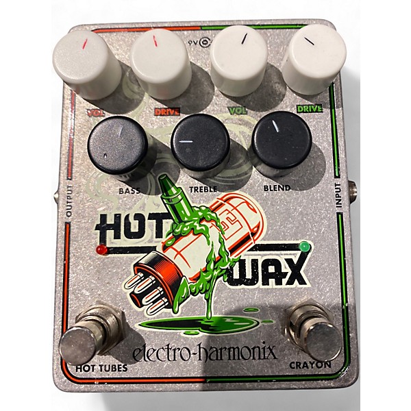 Used Electro-Harmonix Hot Wax Multi Overdrive Effect Pedal