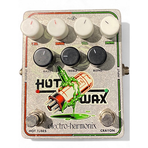 Used Electro-Harmonix Hot Wax Multi Overdrive Effect Pedal