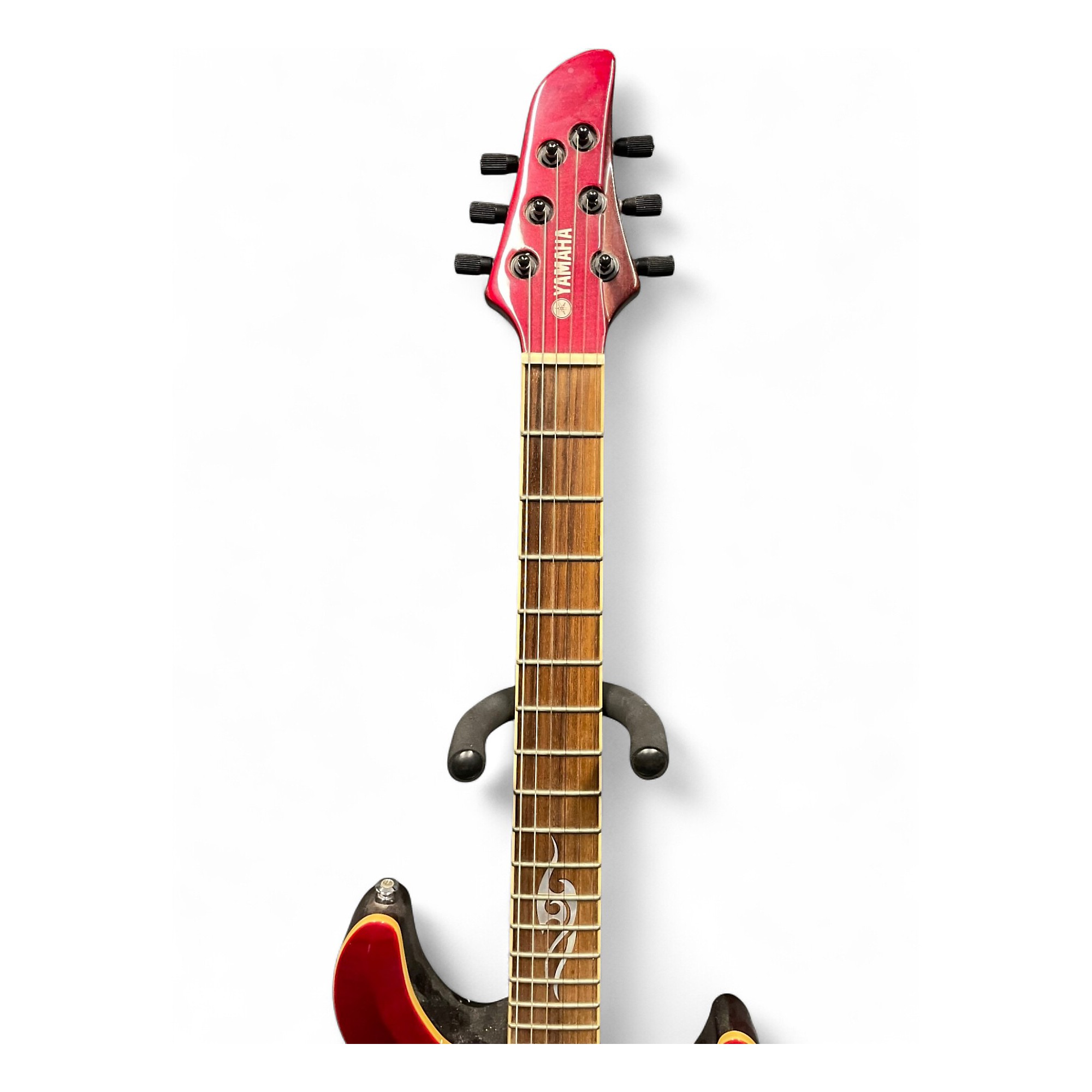 Used Yamaha RGX520FZ Trans Red Solid Body Electric Guitar