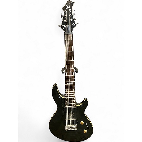 Used ESP LTD JR-208 Black Solid Body Electric Guitar Black