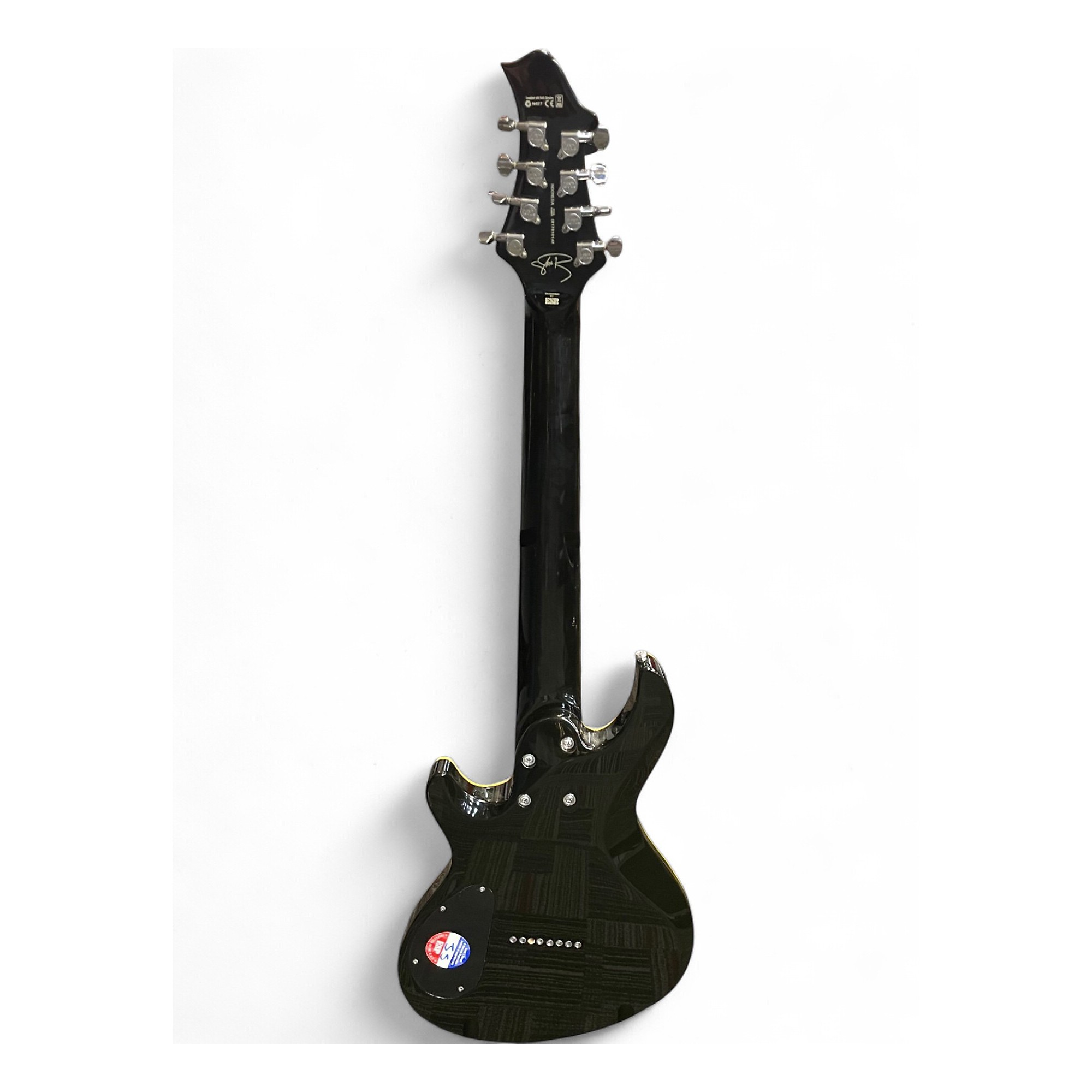 Used ESP LTD JR-208 Black Solid Body Electric Guitar Black