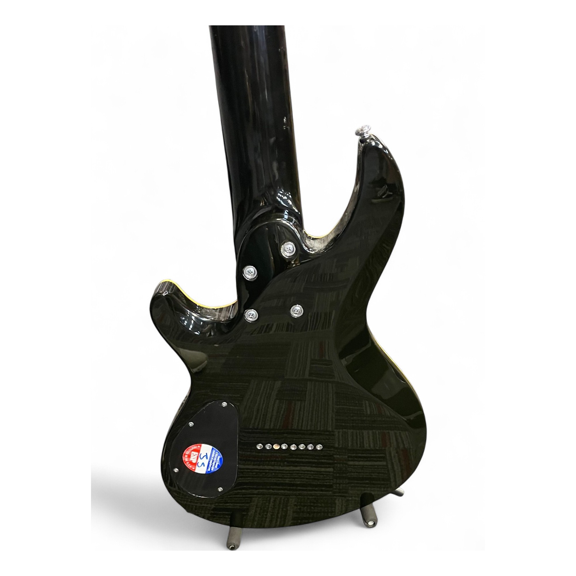 Used ESP LTD JR-208 Black Solid Body Electric Guitar Black