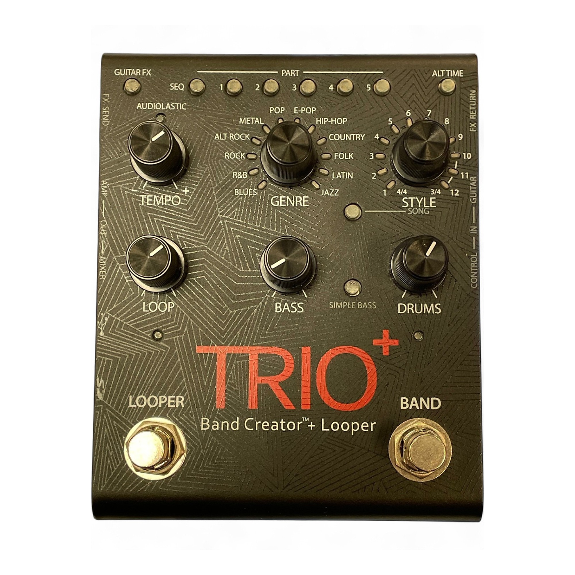 Used DigiTech Trio+ Band Creator Plus Looper Pedal | Guitar