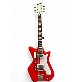Used Eastwood AIRLINE 2PU 59' Red Solid Body Electric Guitar