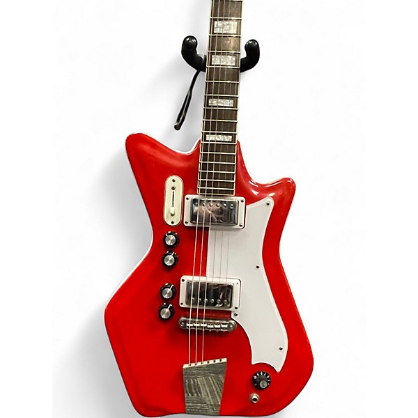 Used Eastwood AIRLINE 2PU 59' Red Solid Body Electric Guitar