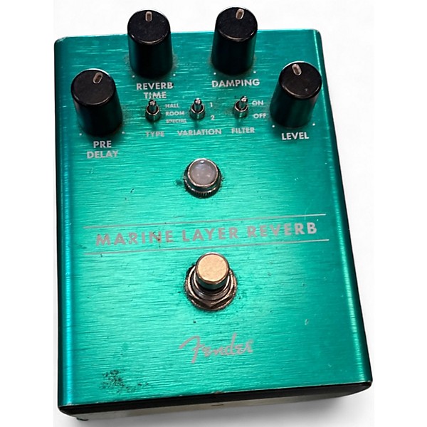 Used Fender MARINE LAYER REVERB Effect Pedal