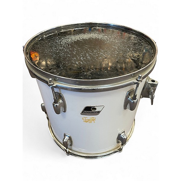 Used Ludwig 4 Piece Cortex BeBop White Drum Kit
