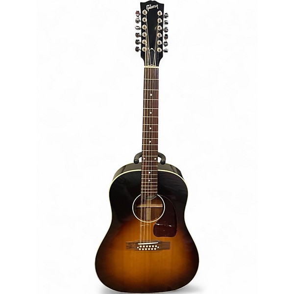Used Gibson J45 12-String Vintage Sunburst 12 String Acoustic Electric Guitar