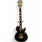 Used Schecter Guitar Research Solo Custom II Satin Black Solid Body Electric Guitar thumbnail