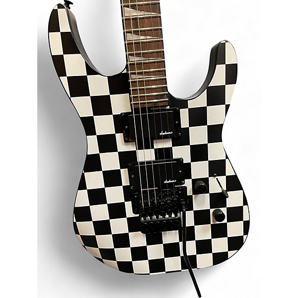 Used Jackson SLX DX SOLOIST CHECKERED PAST Solid Body Electric Guitar