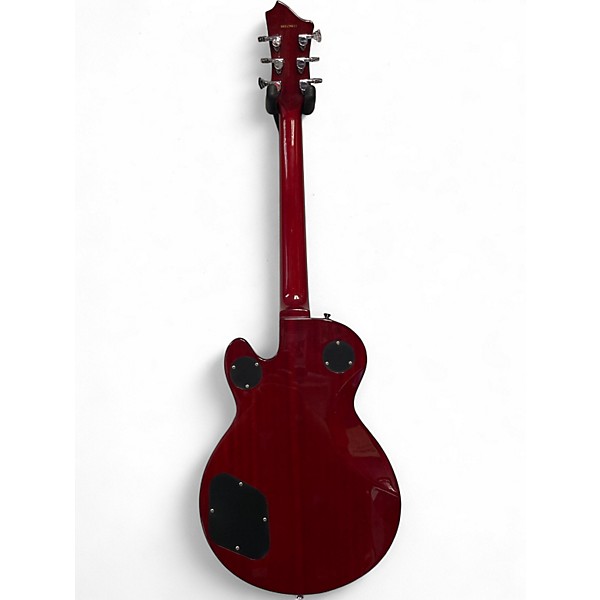 Used Hagstrom Standard Swede Dark Cherry Burst Solid Body Electric Guitar