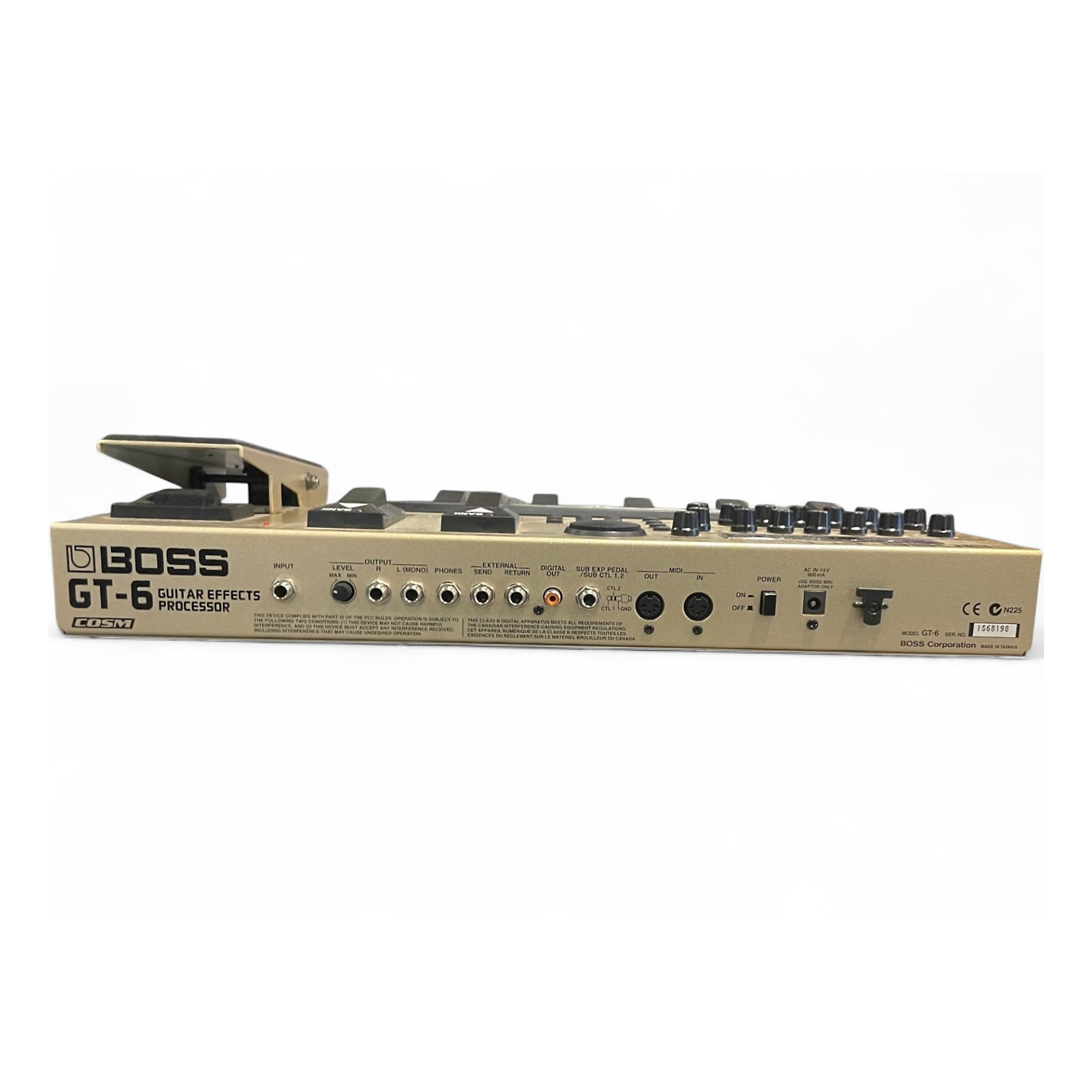 Used BOSS GT6 Guitar Effect Processor | Guitar Center