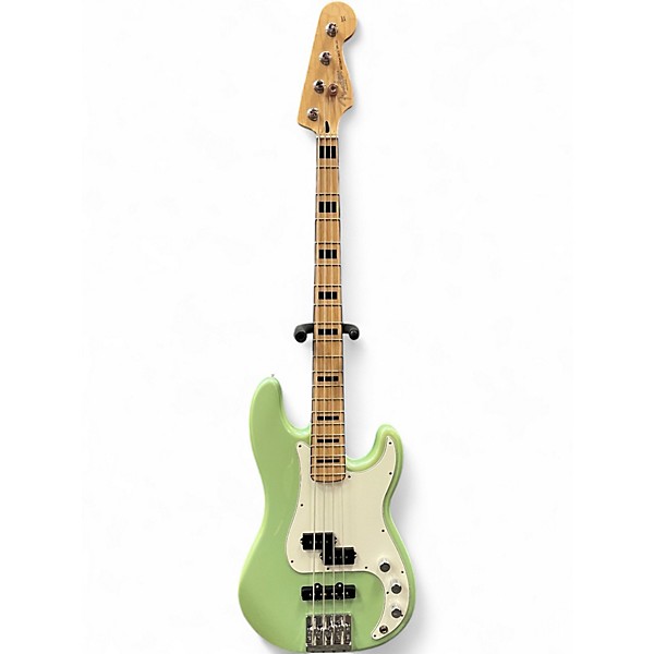 Used Fender Deluxe Precision Bass Special Seafoam Pearl