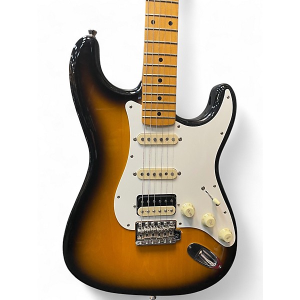 Used Fender jv50 modified 2 Color Sunburst Solid Body Electric Guitar