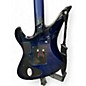 Used Schecter Guitar Research DIAMOND BLACKJACK SRS FRS INDIGO Solid Body Electric Guitar