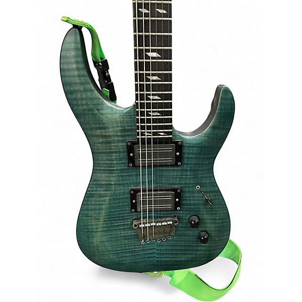 Used Legator NINJA 300 PRO TURQUOIS Solid Body Electric Guitar