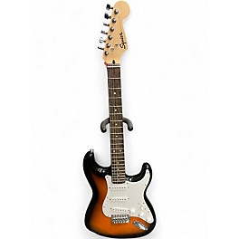 Used Squier Stratocaster 2 Color Sunburst Solid Body Electric Guitar