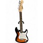Used Squier Stratocaster 2 Color Sunburst Solid Body Electric Guitar thumbnail