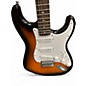 Used Squier Stratocaster 2 Color Sunburst Solid Body Electric Guitar