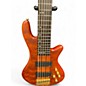 Used Schecter Guitar Research Stiletto Studio 6 String Walnut Electric Bass Guitar