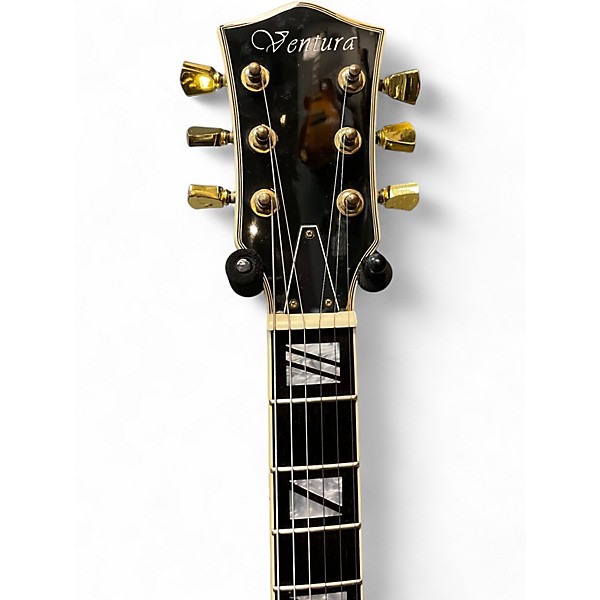 Used Ventura v32 335 Vintage Sunburst Hollow Body Electric Guitar