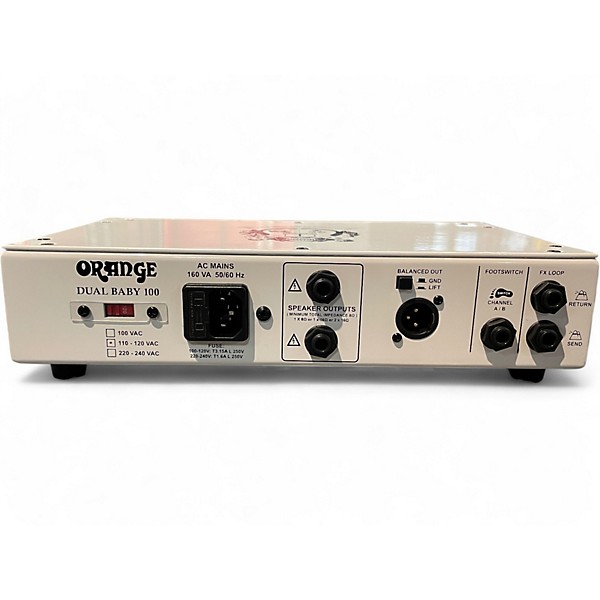 Used Orange Amplifiers DUAL BABY 100 Solid State Guitar Amp Head