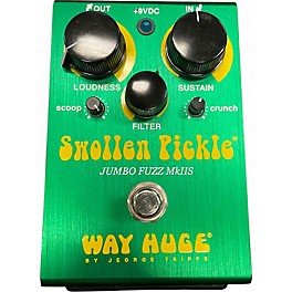 Used Way Huge Electronics WHE401 Swollen Pickle MKII Super Jumbo Fuzz Effect Pedal