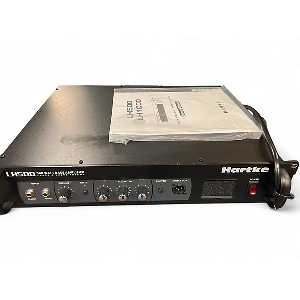 Used Hartke LH500 500W Bass Amp Head